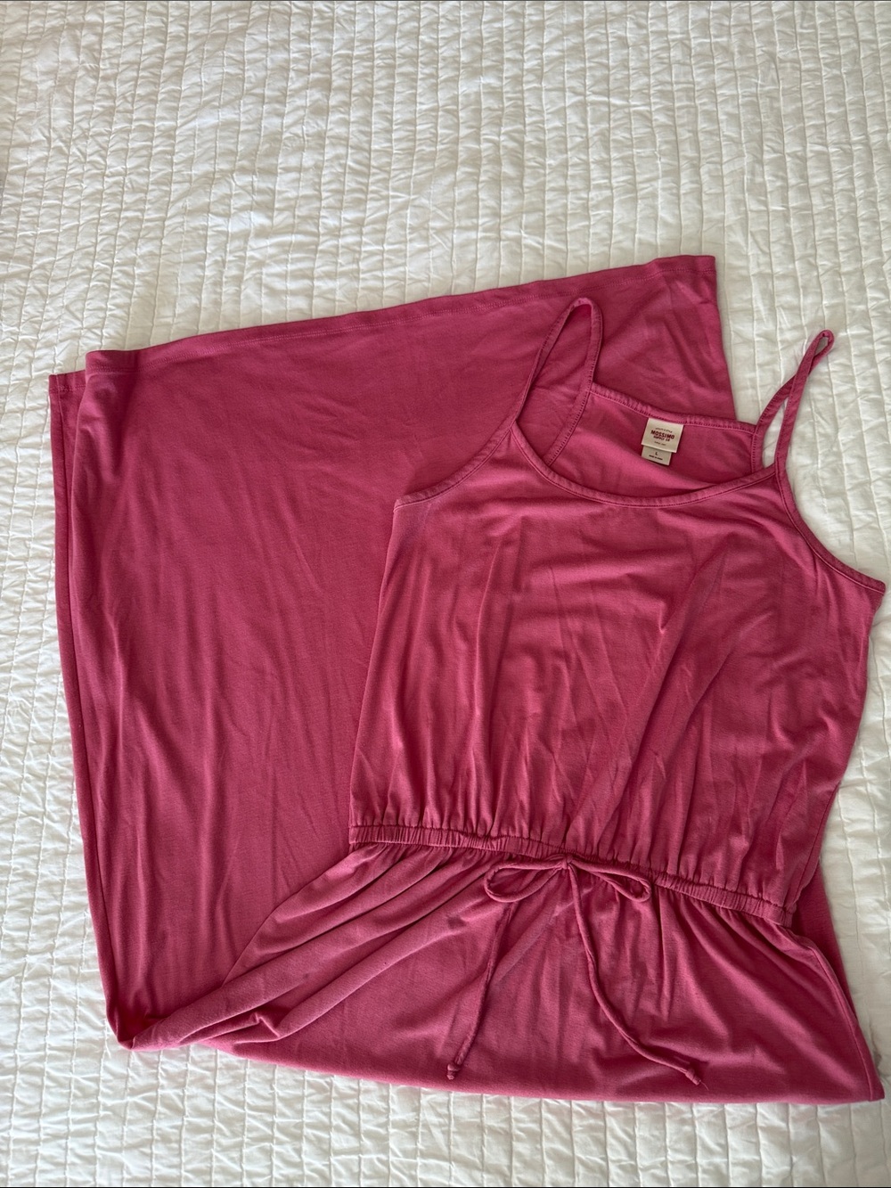 Mossimo Supply Co. Pink Maxi Dress